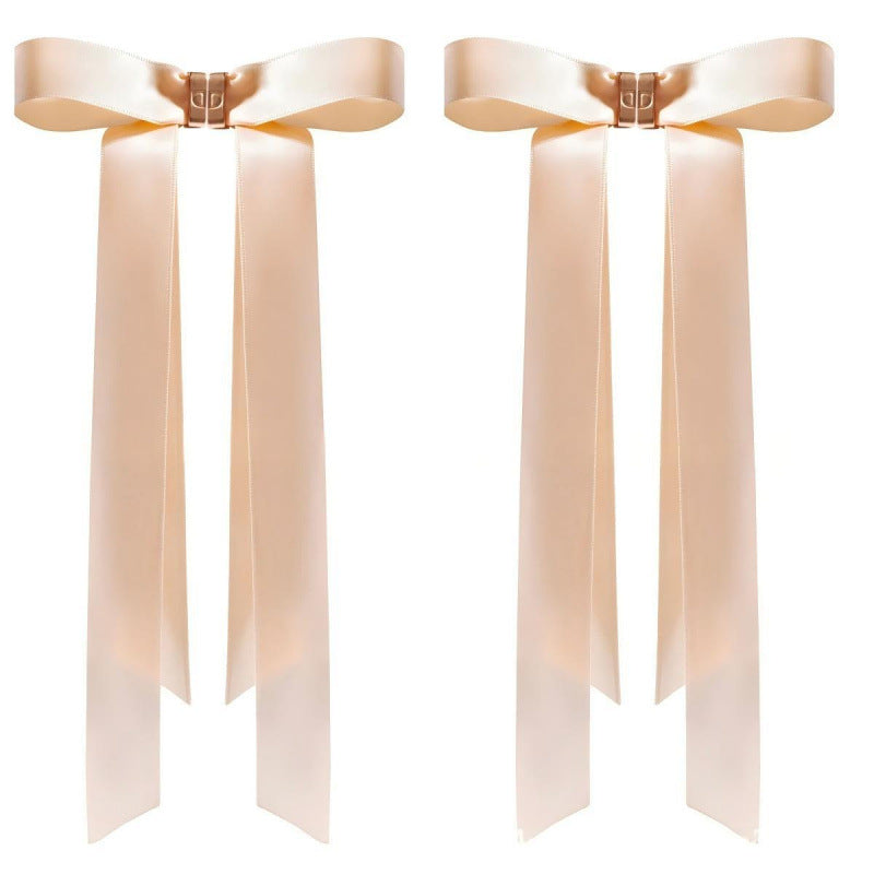 Womens Metal Bow Magnetic Hair Clip